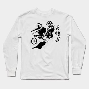 bmx racing 90's Long Sleeve T-Shirt